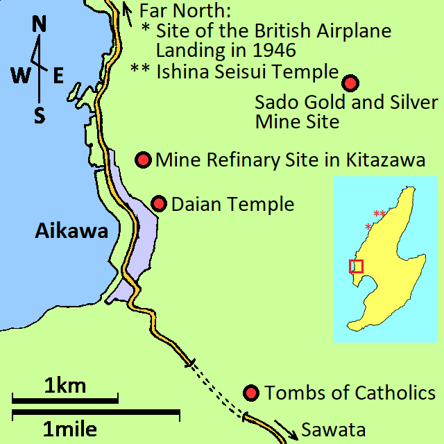 map of aikawa on top page